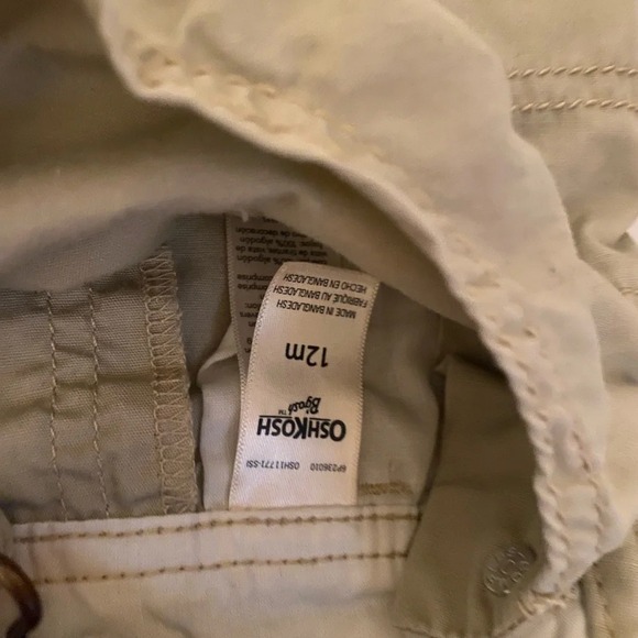 Oshkosh B’Gosh Khaki Overalls - Picture 9 of 9